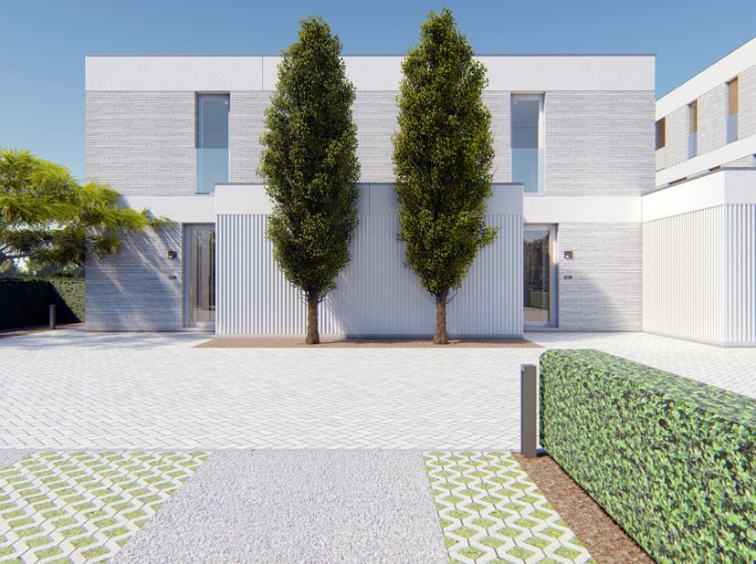 Instapklare energie neutrale luxe woonerf woning met grote living, prachtige grote halfopen design keuken met BORA en corian werkblad, afwas, ijsk, mi